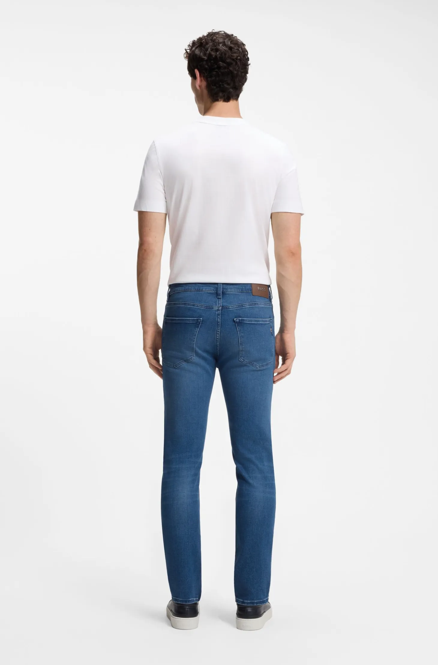 Slim-fit jeans in super-soft stretch denim