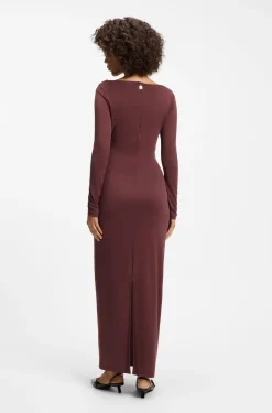 Slim-fit jersey dress