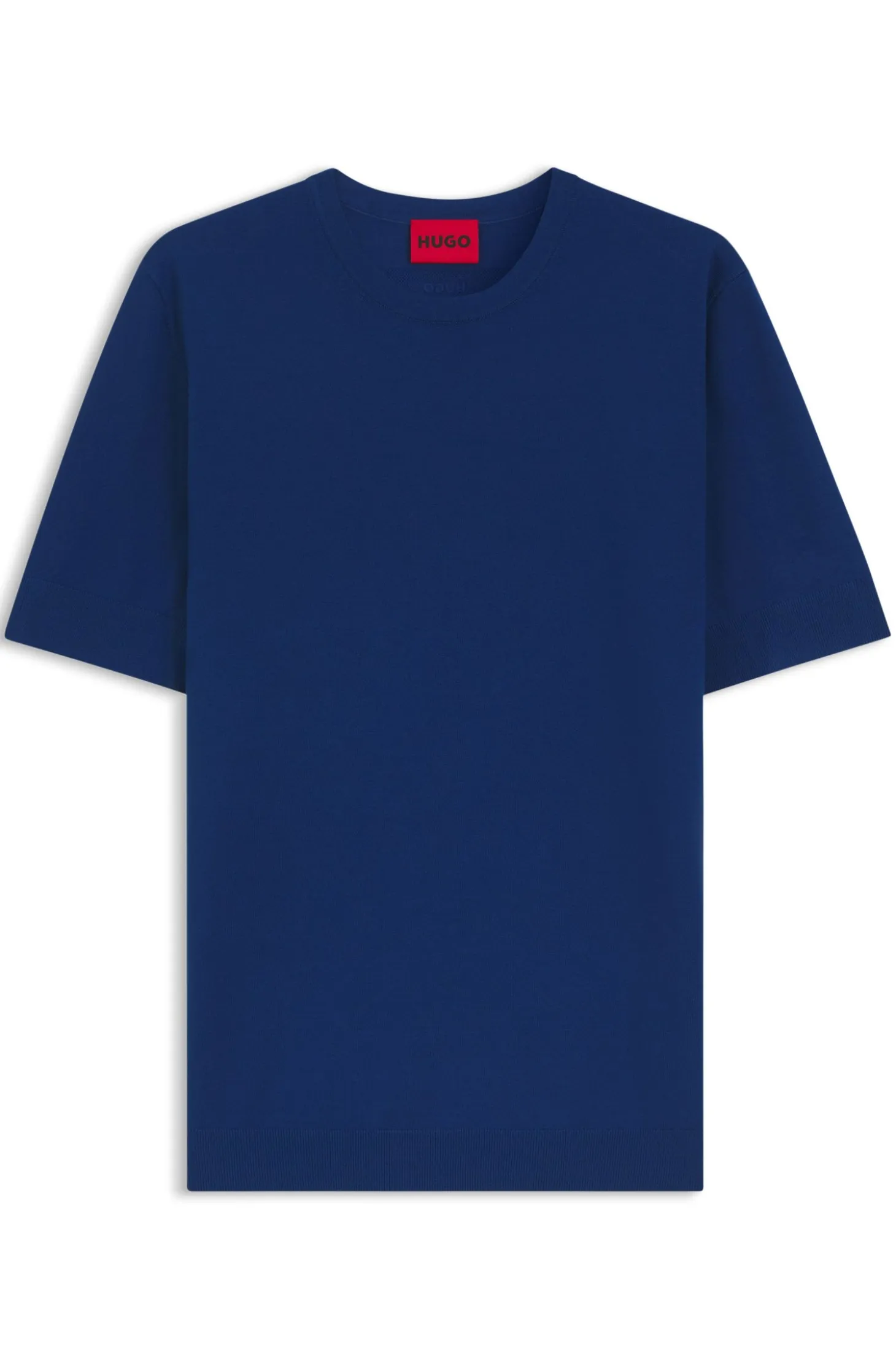 Slim-fit knit T-shirt