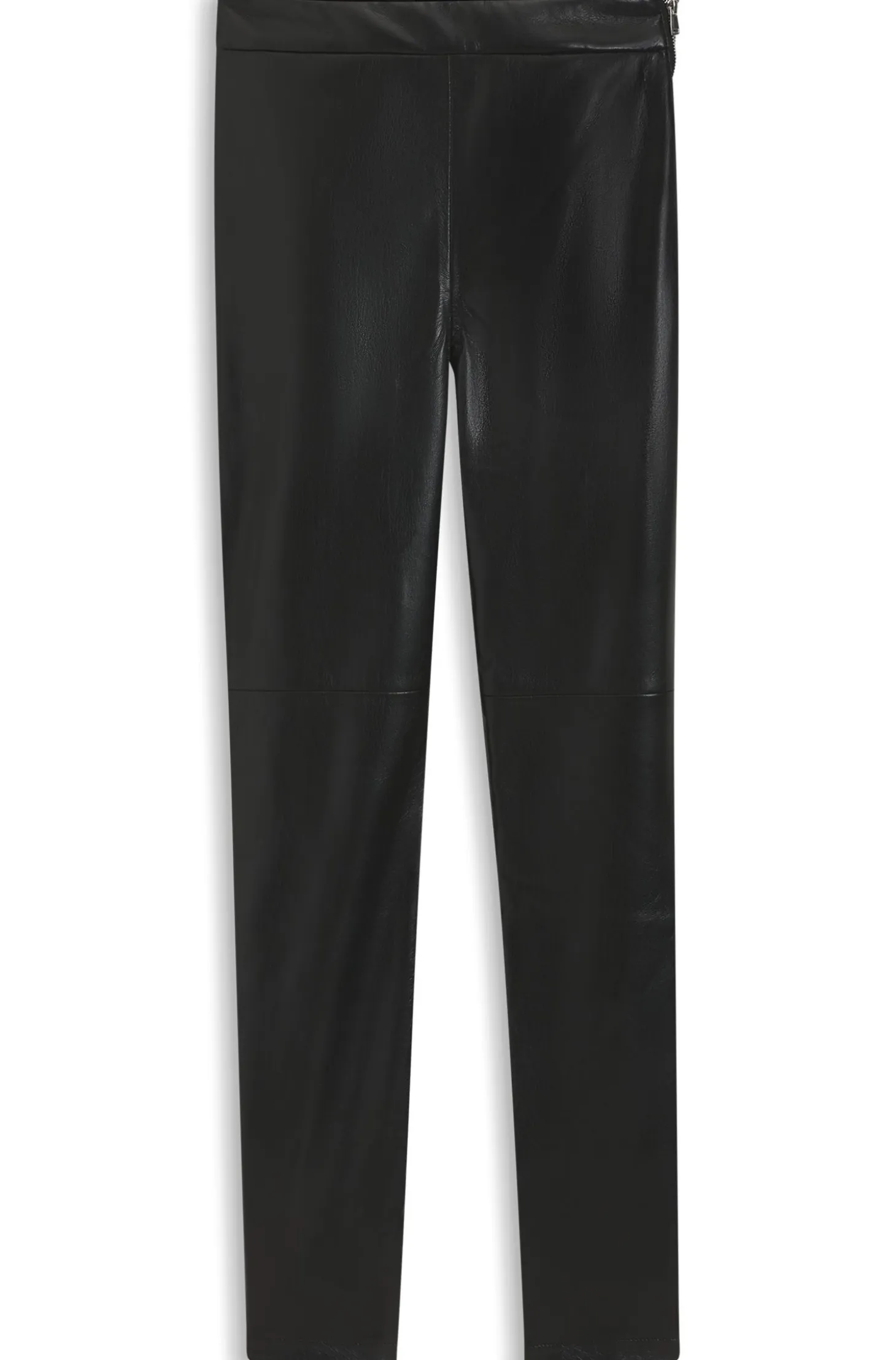 Slim-fit leggings in faux leather
