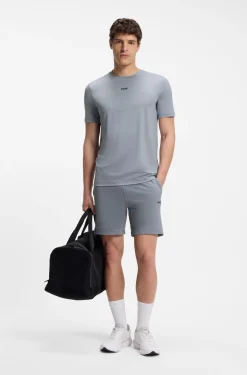 Slim-fit performance T-shirt with logo