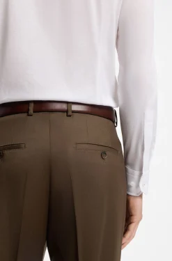 Slim-fit shirt in Italian-made cotton