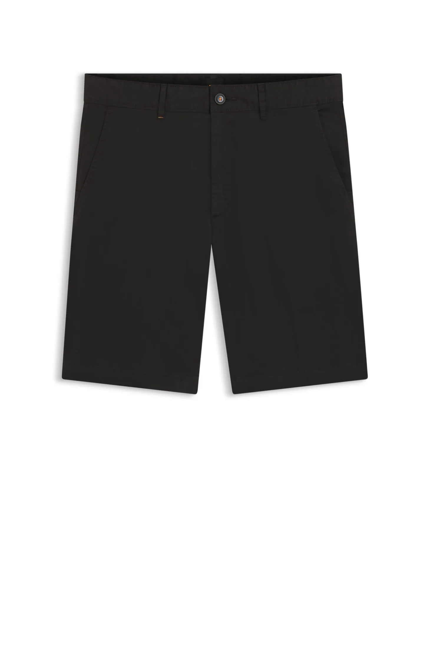 Slim-fit shorts in stretch-cotton twill