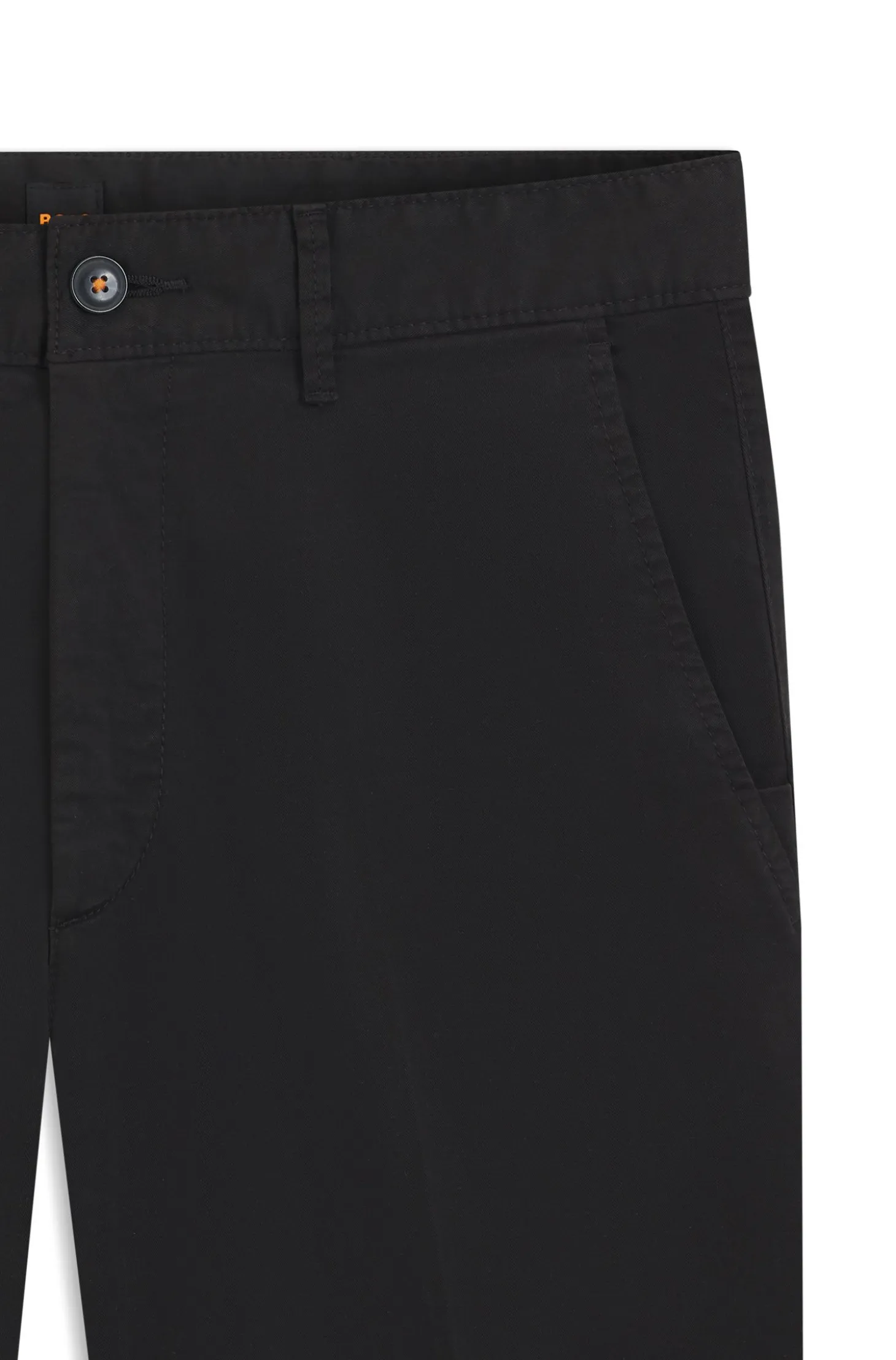 Slim-fit shorts in stretch-cotton twill