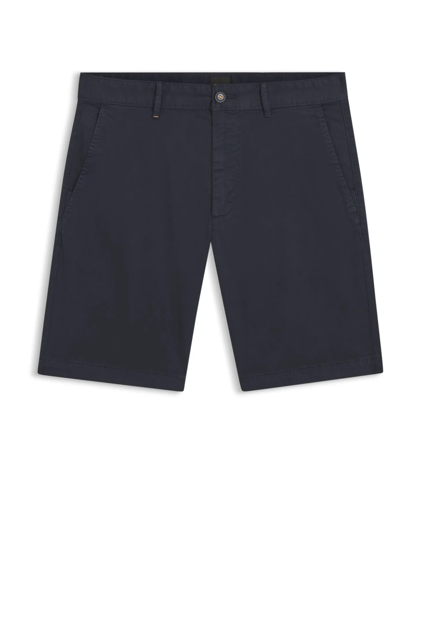Slim-fit shorts in stretch-cotton twill