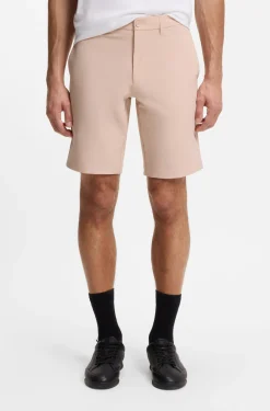 Slim-fit shorts in water-repellent stretch fabric
