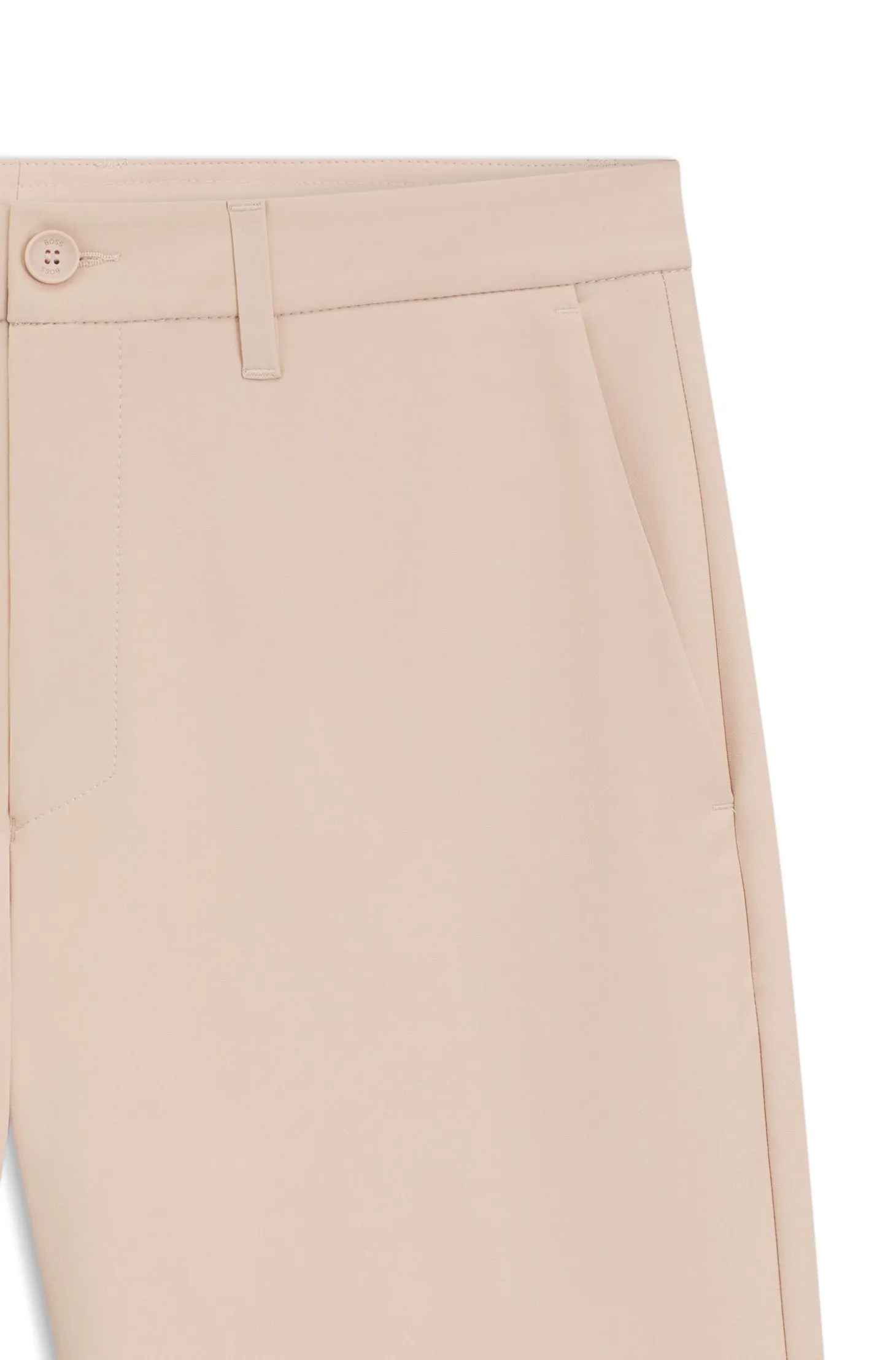 Slim-fit shorts in water-repellent stretch fabric