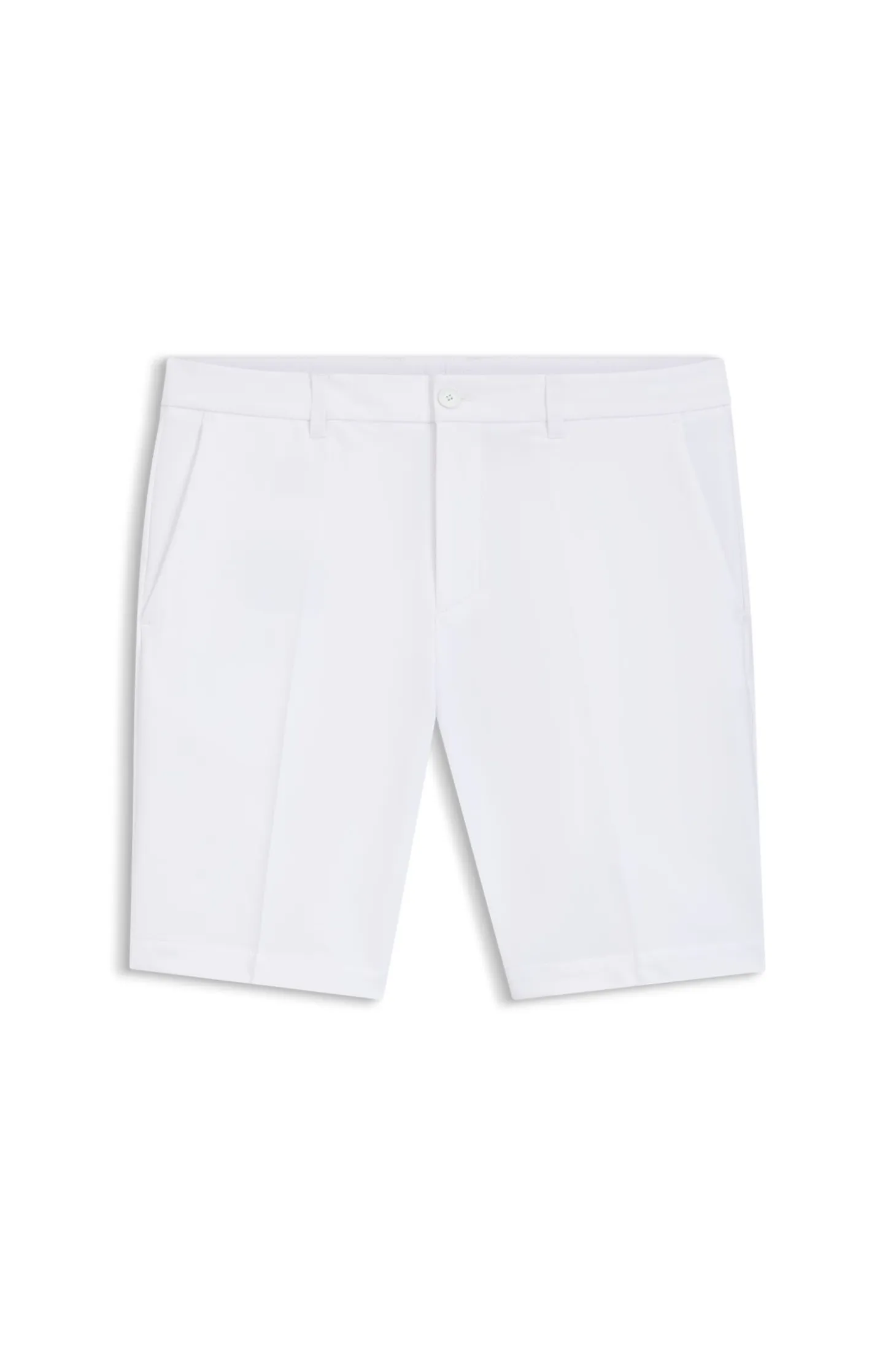 Slim-fit shorts in water-repellent stretch fabric