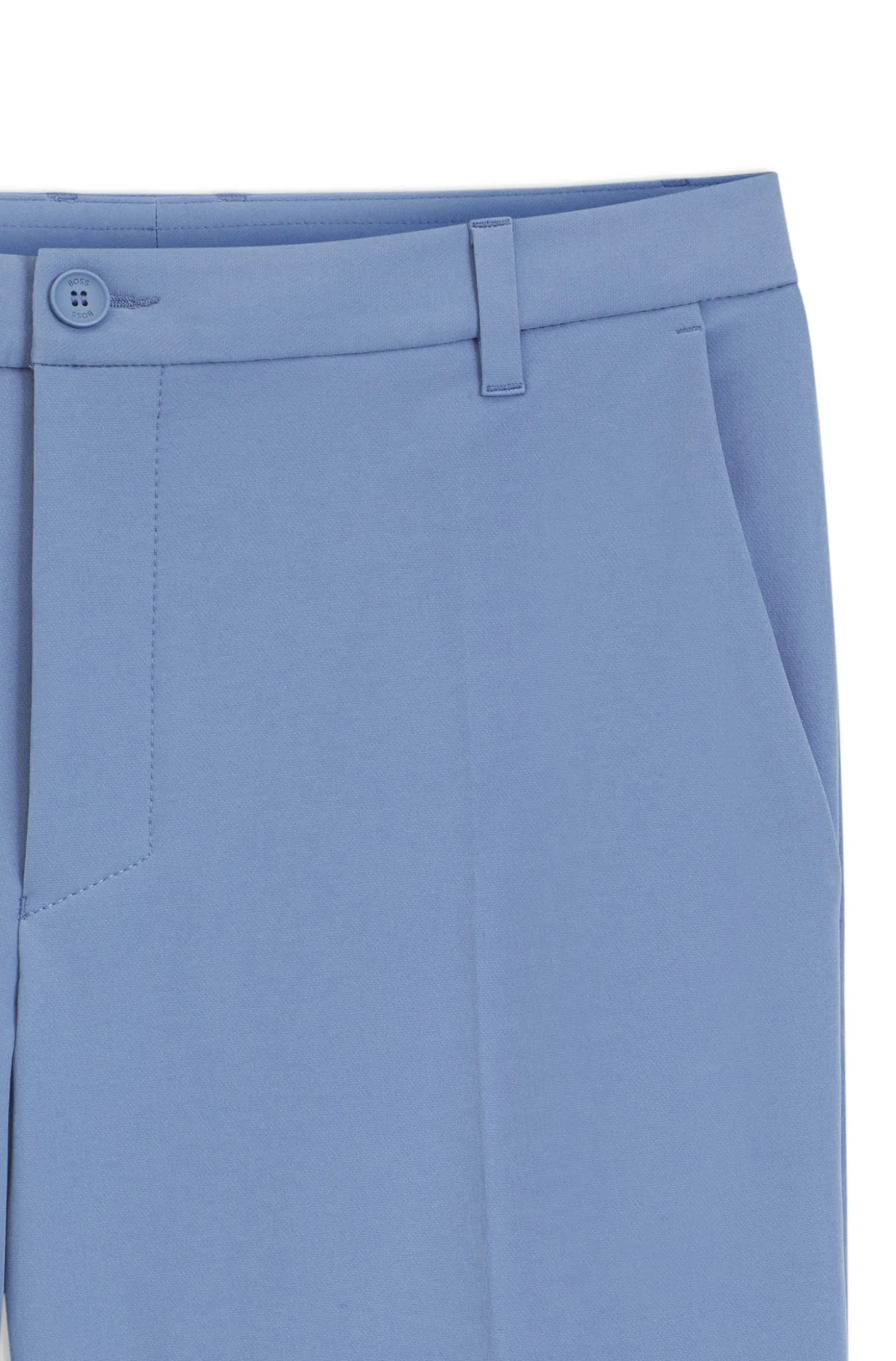 Slim-fit shorts in water-repellent stretch fabric