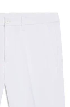 Slim-fit technical trousers with four-way stretch