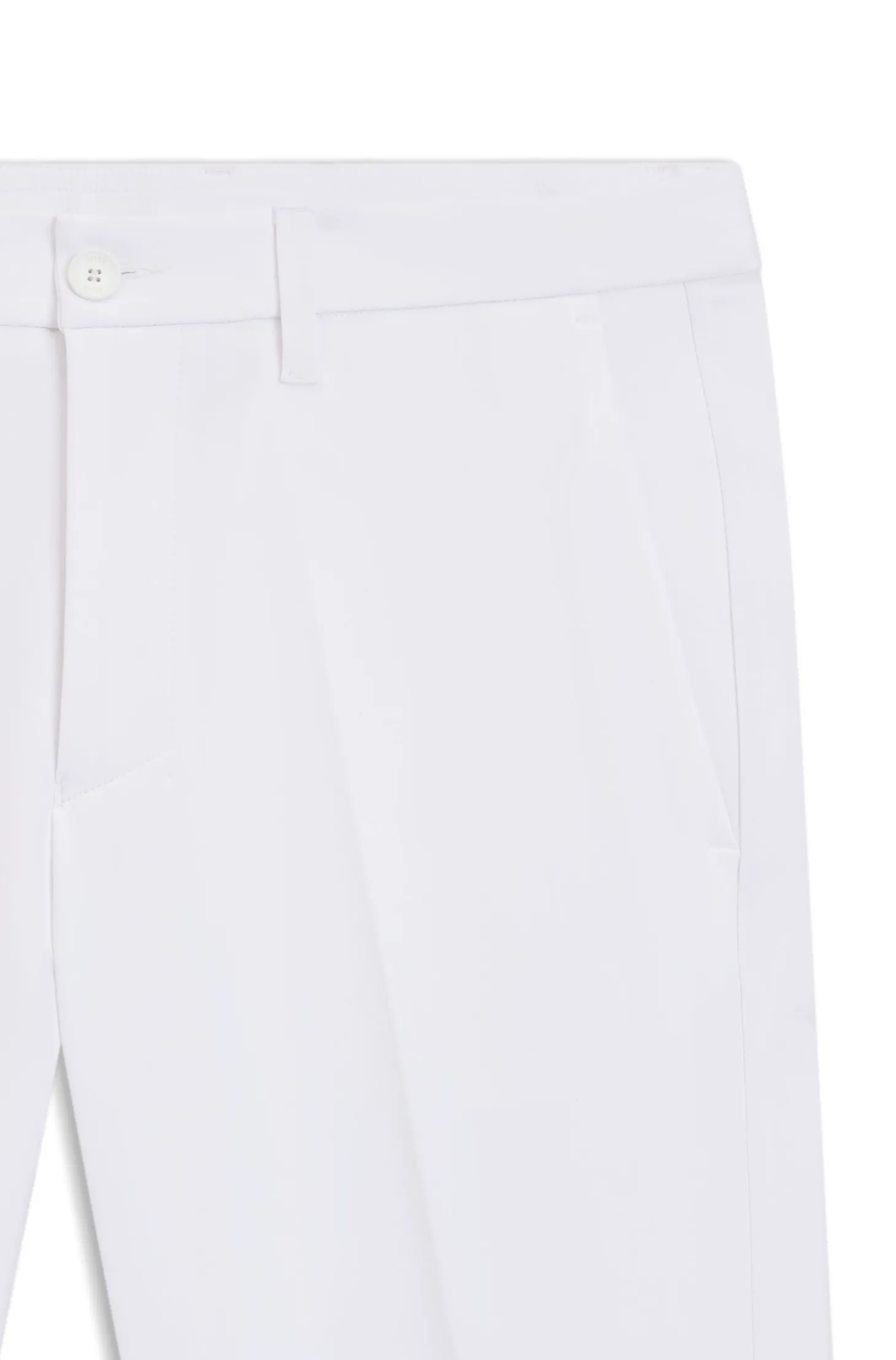 Slim-fit technical trousers with four-way stretch