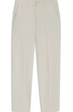 Slim-fit technical trousers with four-way stretch