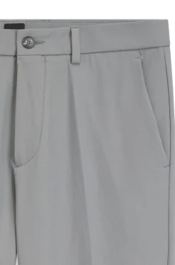 Slim-fit trousers in four-way stretch fabric