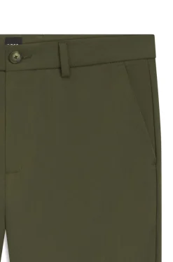 Slim-fit trousers in four-way stretch fabric