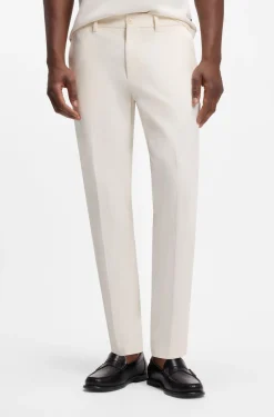 Slim-fit trousers in four-way stretch fabric