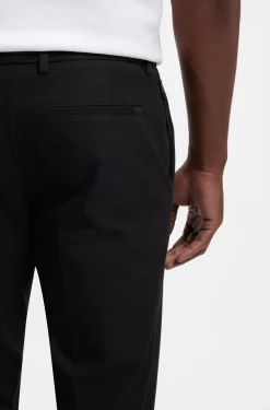 Slim-fit trousers in four-way stretch fabric