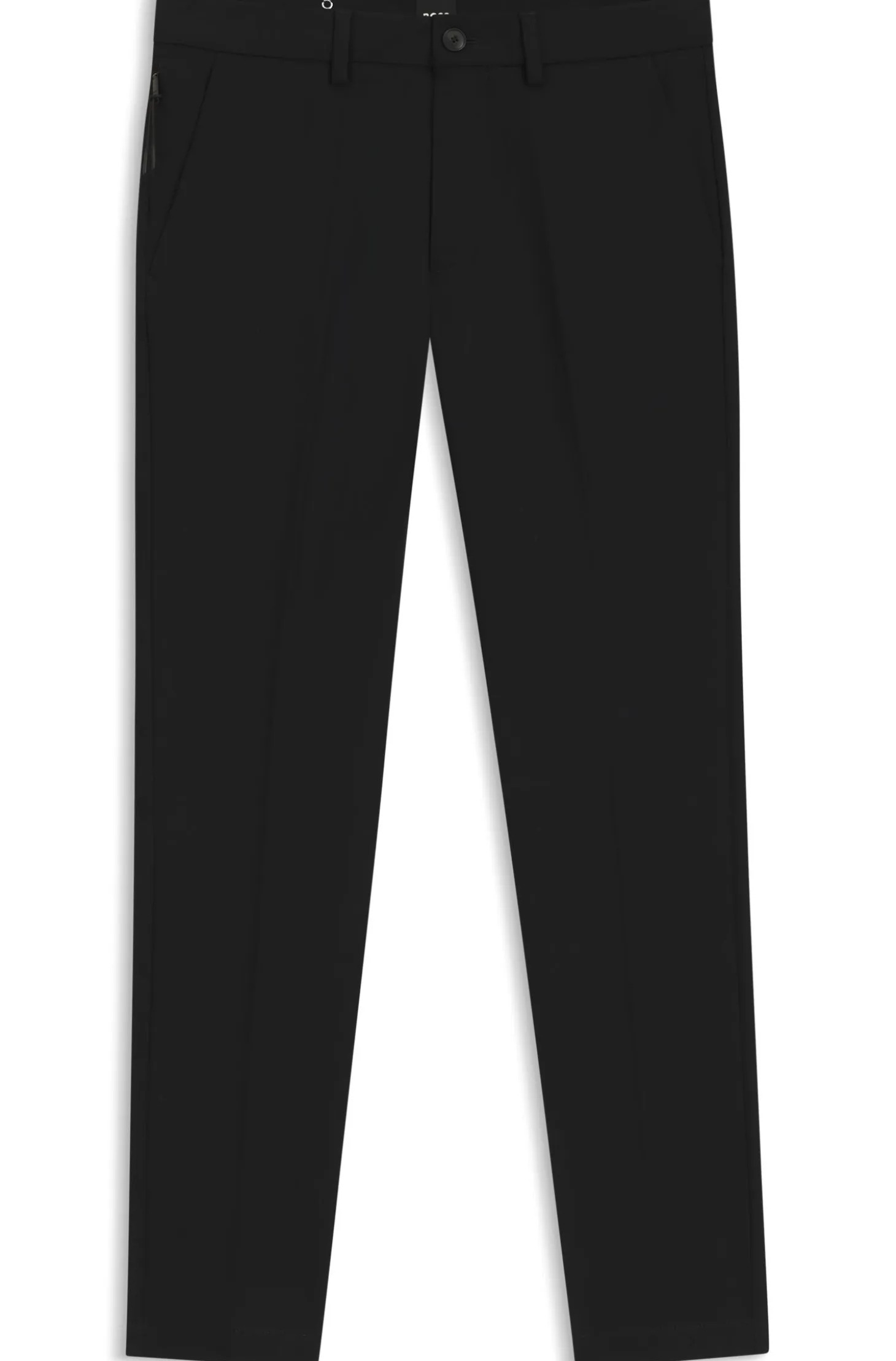 Slim-fit trousers in four-way stretch fabric