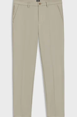 Slim-fit trousers in four-way stretch fabric