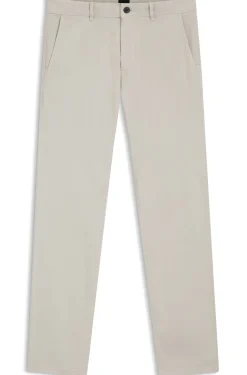 Slim-fit trousers in overdyed stretch satin