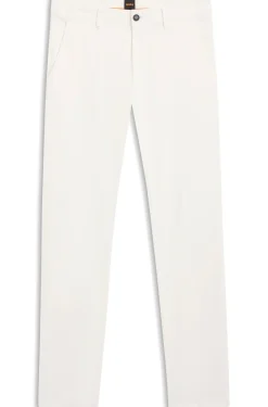 Slim-fit trousers in overdyed stretch satin