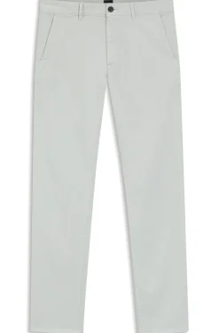 Slim-fit trousers in overdyed stretch satin