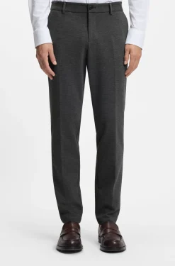 Slim-fit trousers in performance-stretch fabric