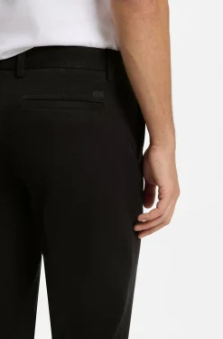 Slim-fit trousers in stretch-cotton gabardine