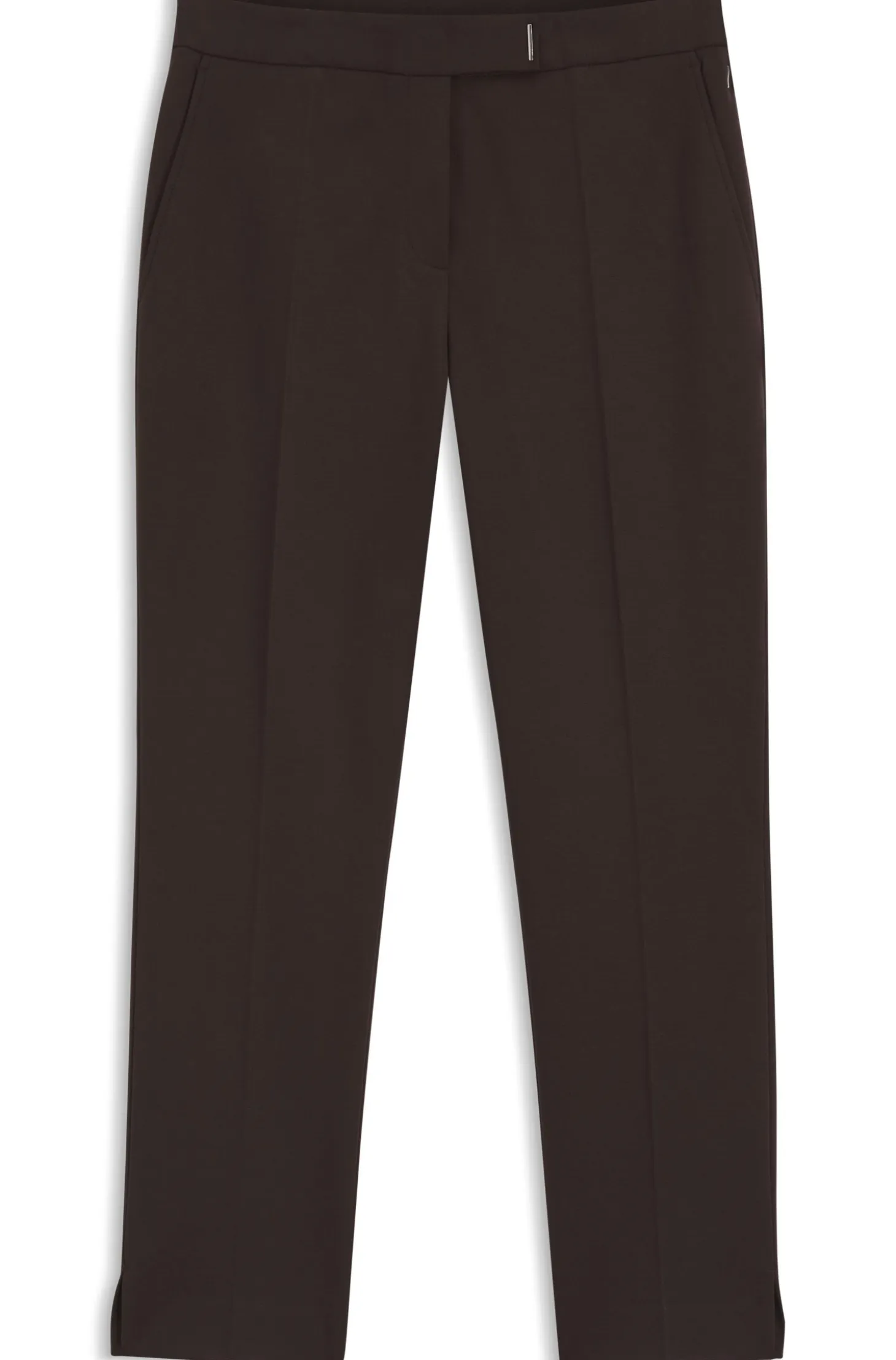 Slim-fit trousers in stretch jersey