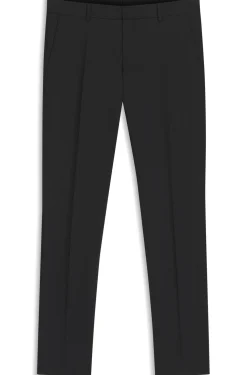 Slim-fit trousers in stretch wool