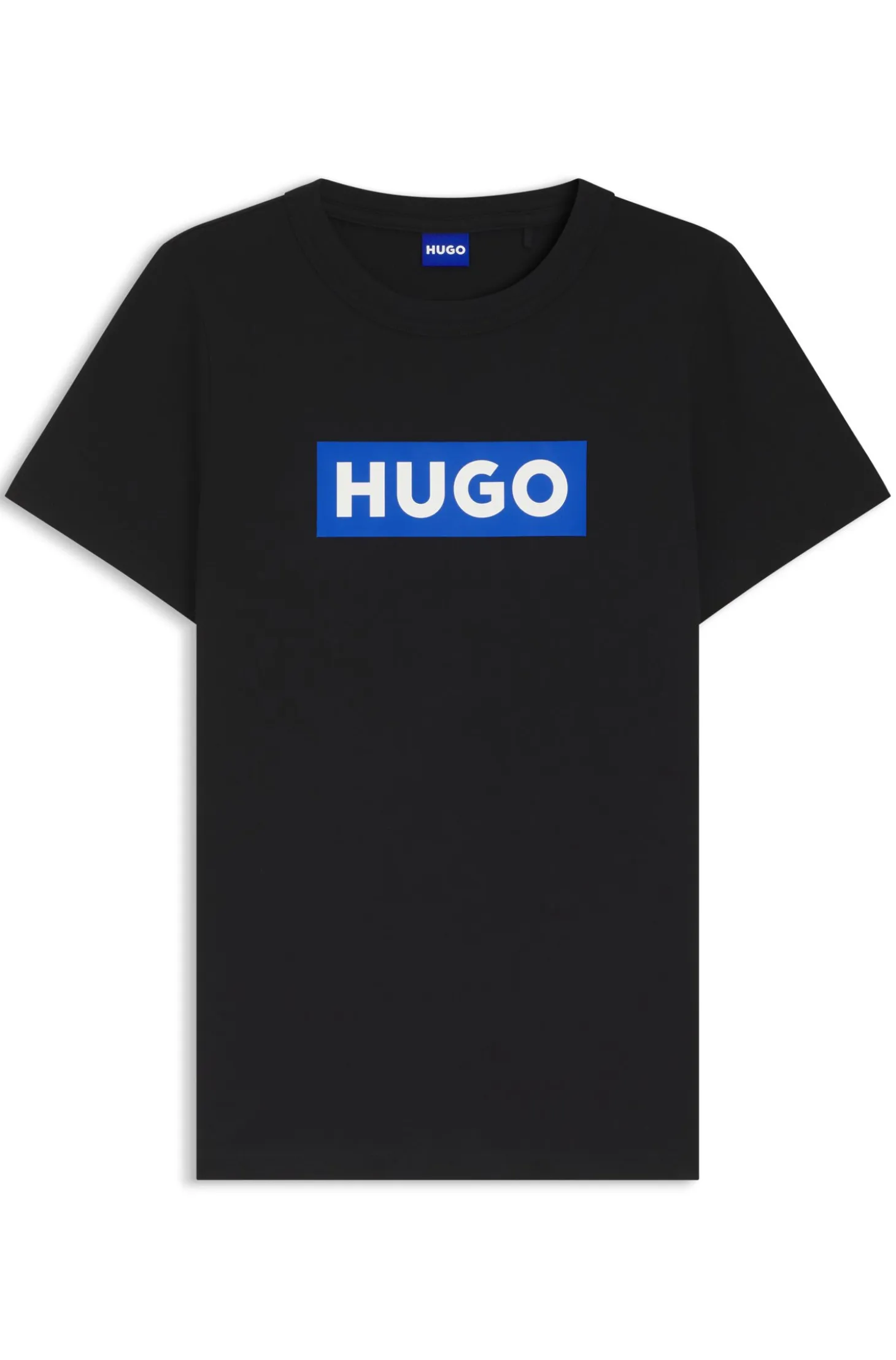 Slim-fit T-shirt in cotton with logo print