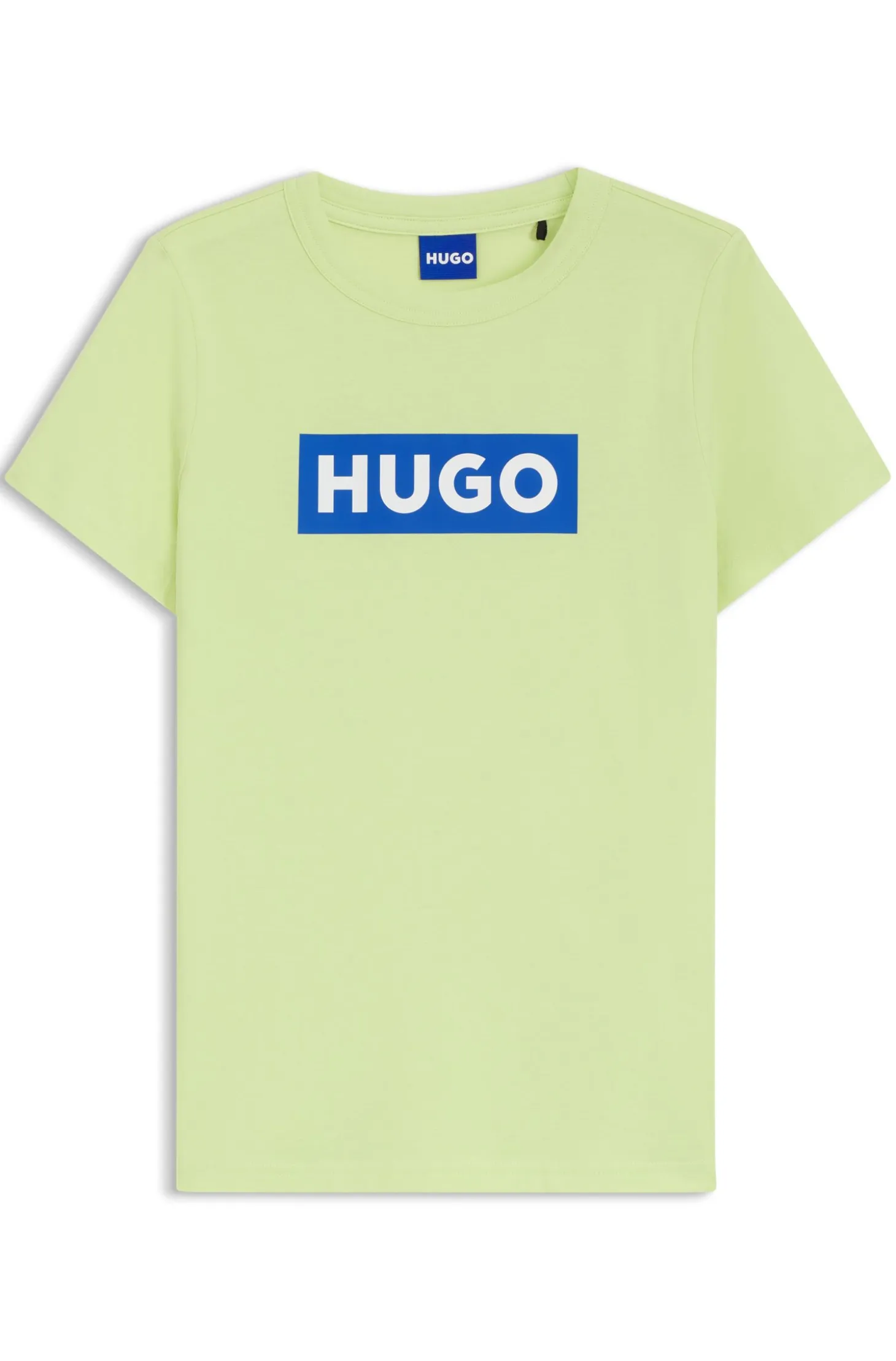 Slim-fit T-shirt in cotton with logo print