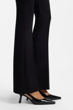 Slingback pumps in brush-off leather