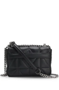Small quilted shoulder bag with Double B monogram