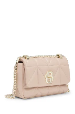 Small quilted shoulder bag with Double B monogram
