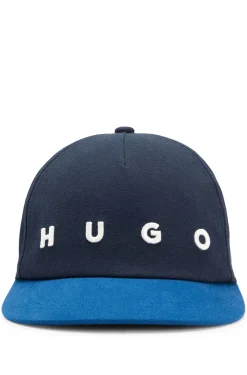 Soft cotton 5-panel cap with snapback