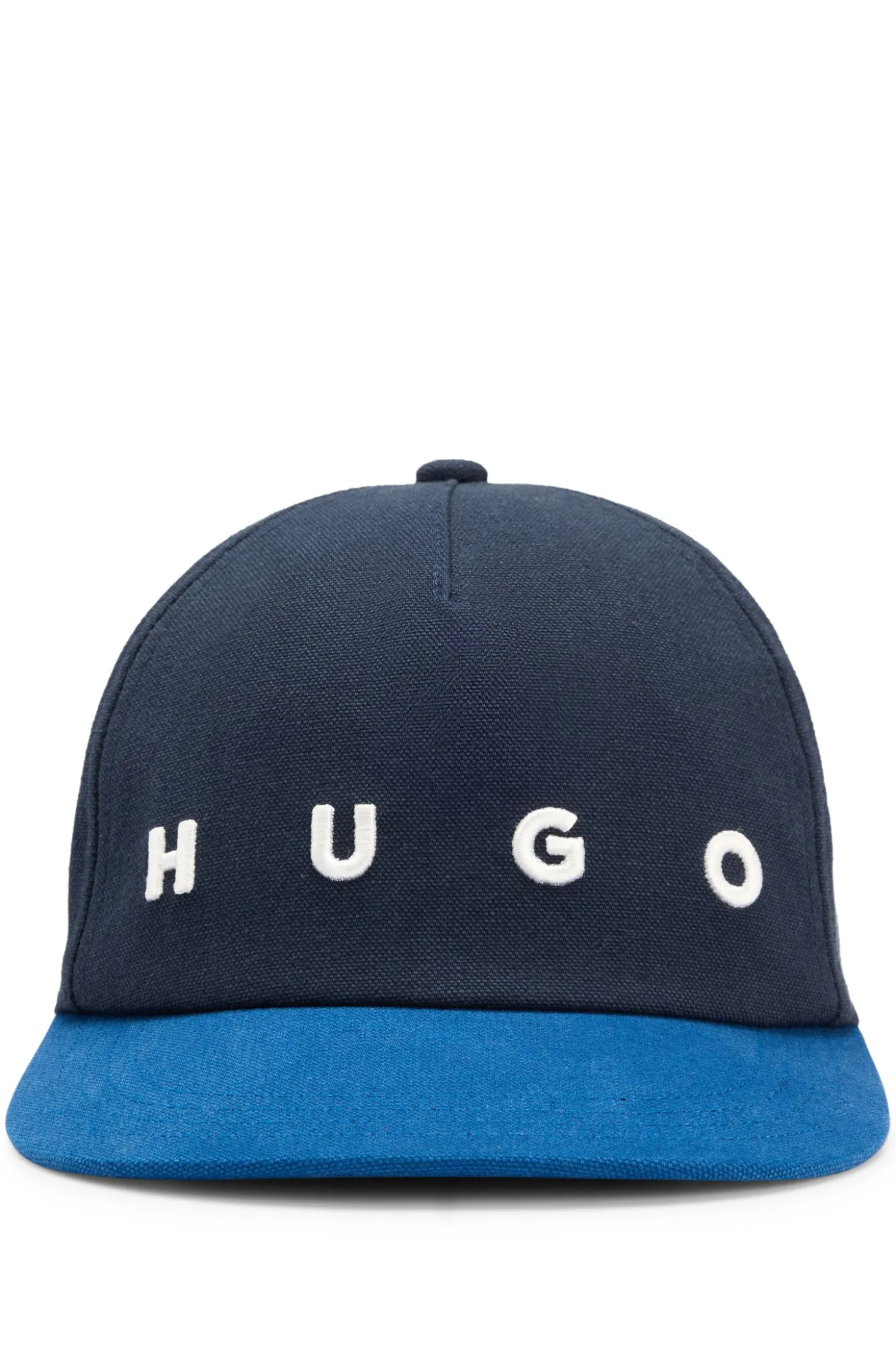 Soft cotton 5-panel cap with snapback