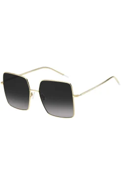 Square-frame sunglasses in lightweight titanium