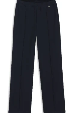 Straight-fit tracksuit bottoms in diamond jacquard
