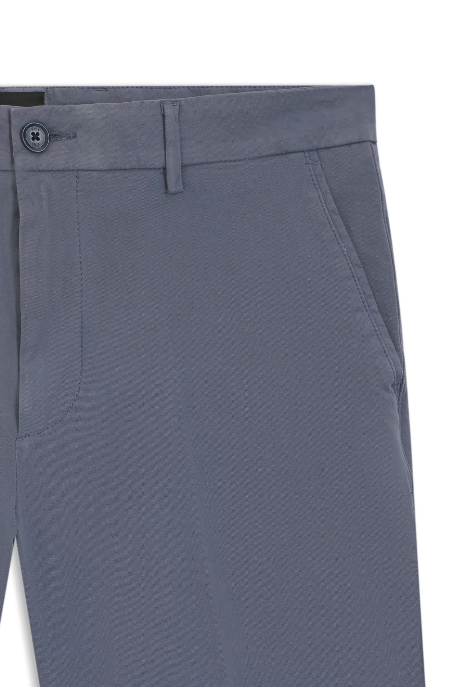 Stretch-cotton shorts in a modern fit