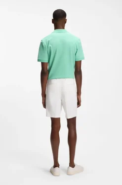 Stretch-cotton shorts in a modern fit