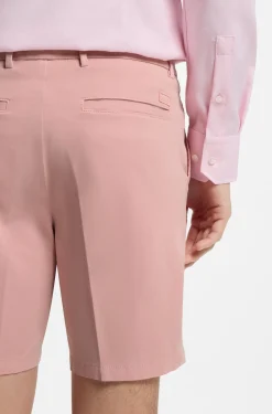 Stretch-cotton shorts in a modern fit