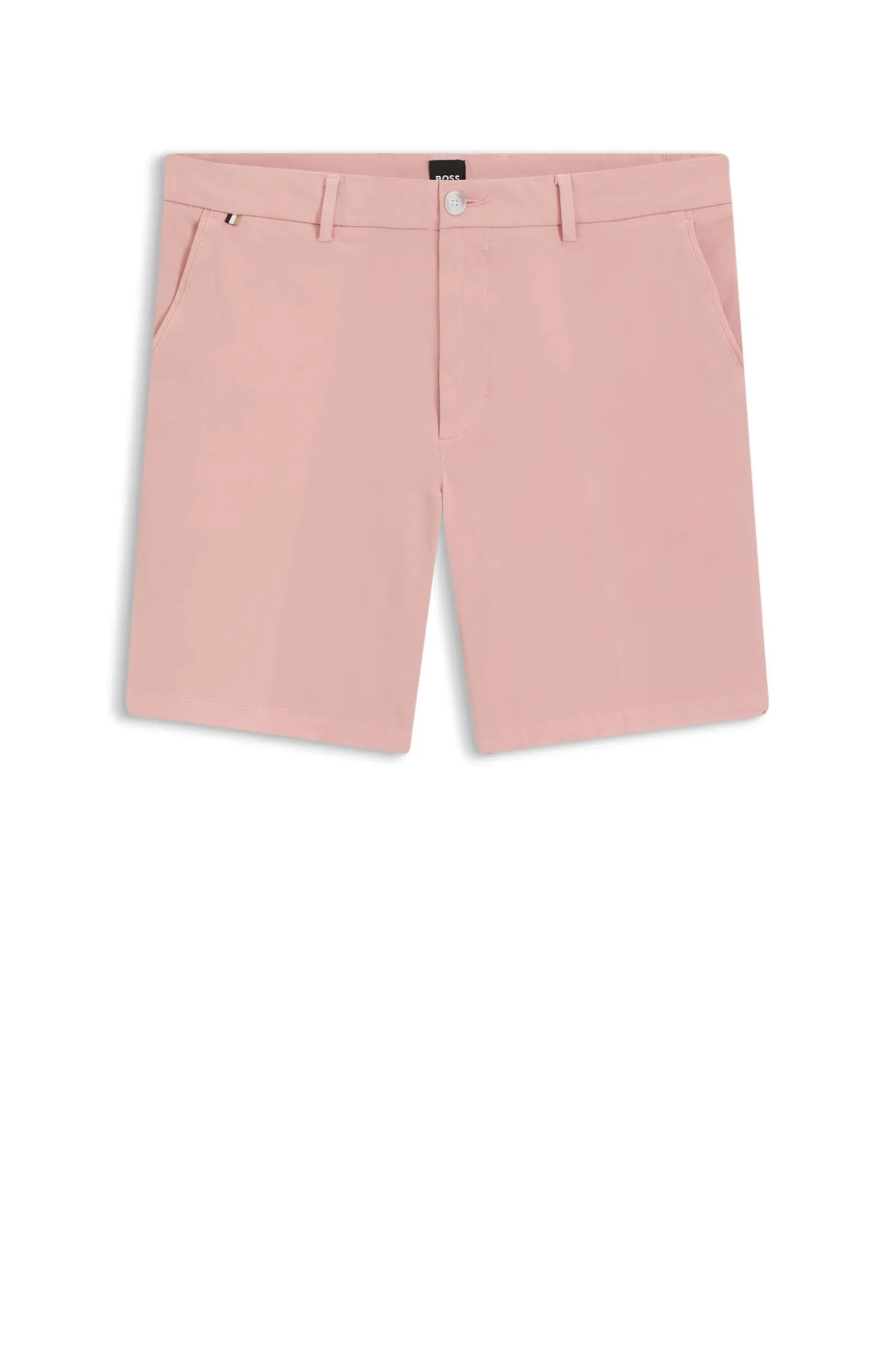 Stretch-cotton shorts in a modern fit