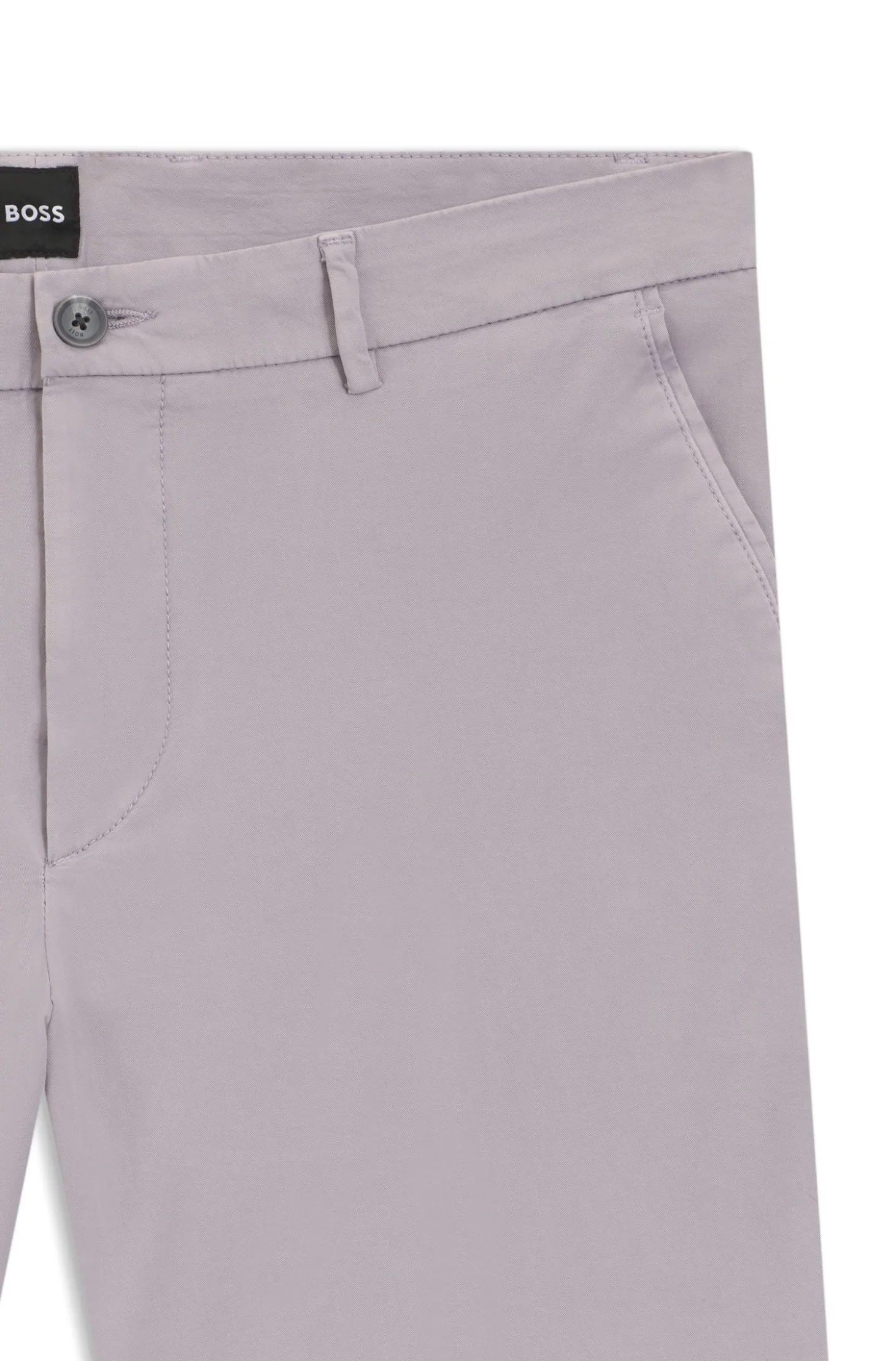 Stretch-cotton shorts in a modern fit