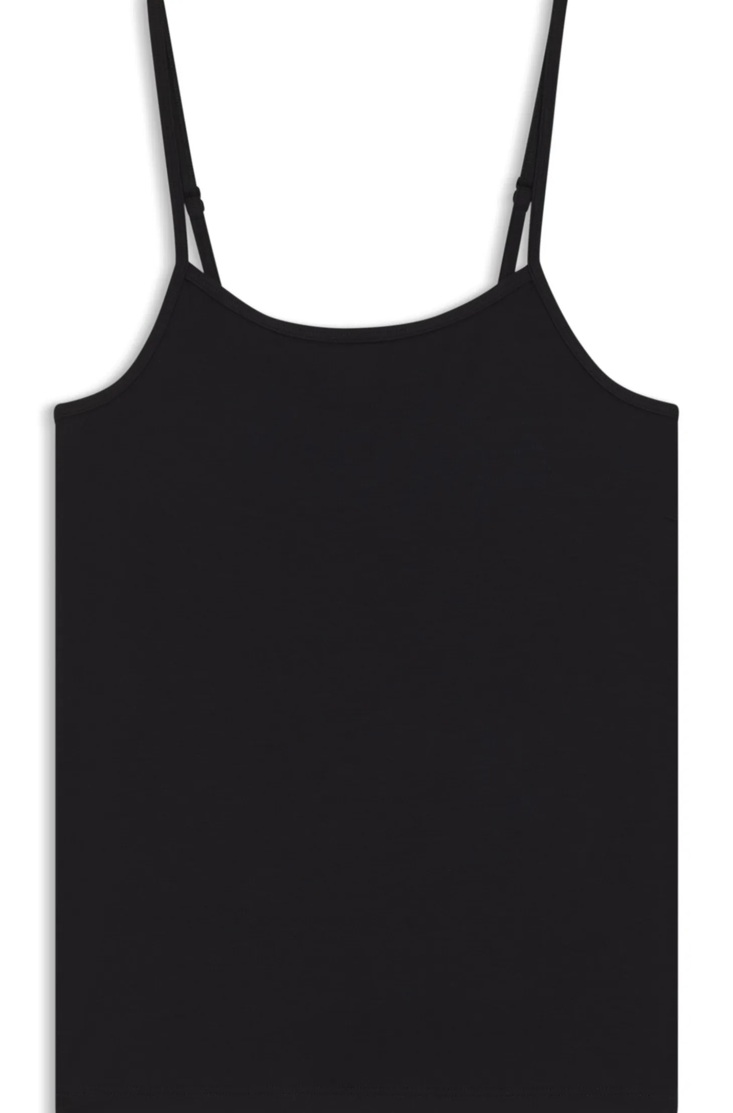 Stretch-jersey vest with adjustable straps