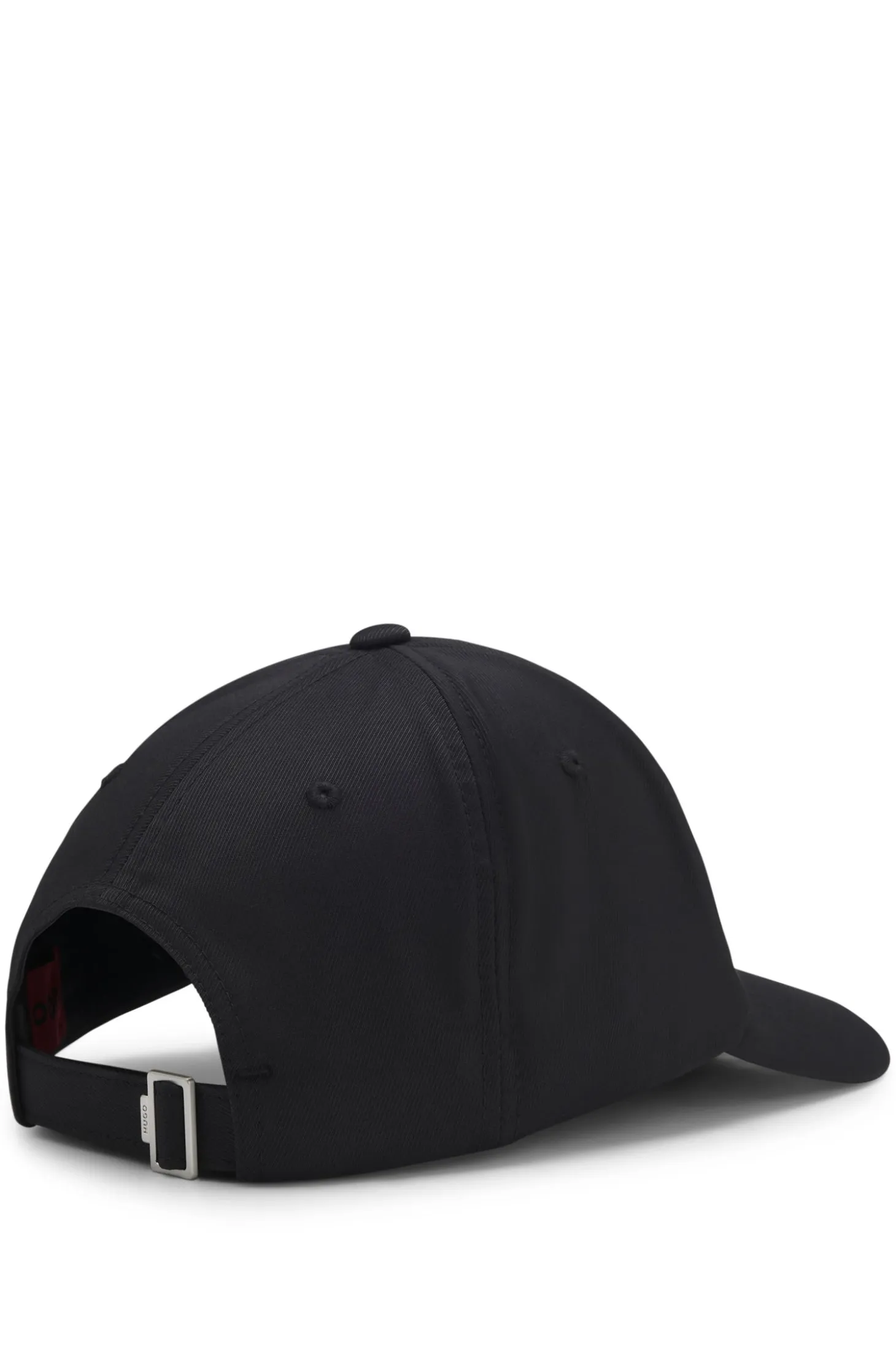Stretch-twill cap with embroidered logo