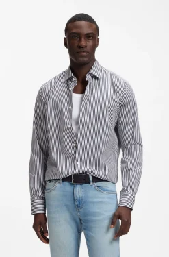 Suede belt with silver-tone buckle
