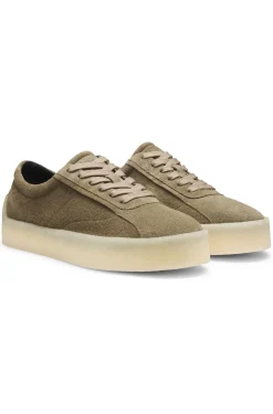 Suede Derby shoes with crepe rubber outsole