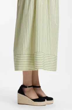 Suede espadrilles with wedge sole