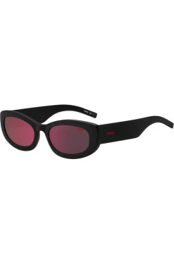Sunglasses with coloured-enamel detail