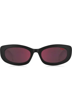 Sunglasses with coloured-enamel detail